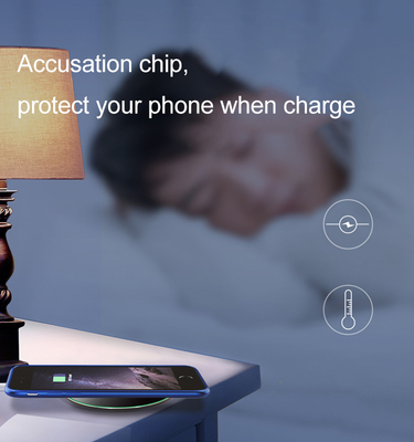 Simple and Fashion Design Wireless Fast Charger, Safe and High Quality Wireless Charger Pad