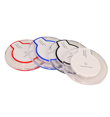Hot Selling Crystal Wireless Fast Charger, Safe and High Quality Wireless Charger Pad