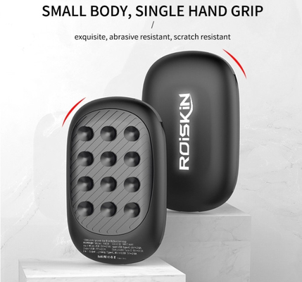 2019 New Portable Built-in Cable Power Bank 10000mAH With Suction Cup、LED Light-Up Logo and Wireless Charging Function