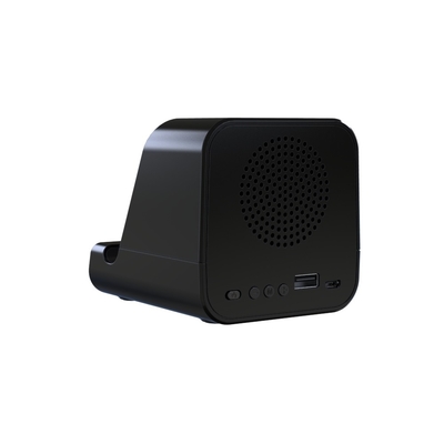 Amazon Hot Selling 10W QI Wireless Charger With Clock Function BT speaker built in 4000mah Power Bank USB Port