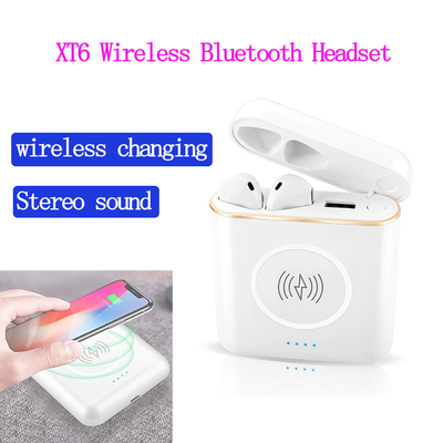 Multi-functional 3 in 1 Bluetooth Earbuds with 5200mAH Power Bank and Fast Charging Wireless Charger