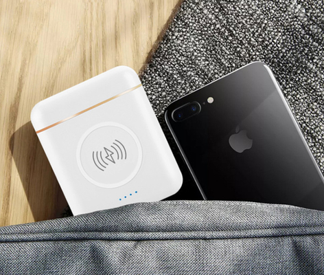 Multi-functional 3 in 1 Bluetooth Earbuds with 5200mAH Power Bank and Fast Charging Wireless Charger
