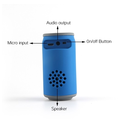 Customized PVC Portable Bluetooth Speaker with High Voice Quality