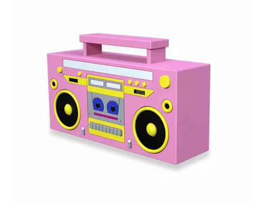 Customized PVC Portable Bluetooth Speaker with High Voice Quality