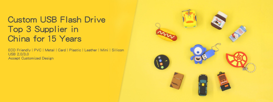 Customized USB Flash Drive for Any Shape and Unique Design, FREE Desgin for Virtual 2D/3D Artwork!