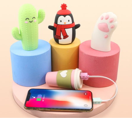 Customized PVC Power Bank with High Quality and Real Capacity Battery