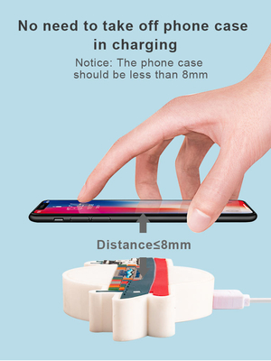 Customized PVC Wireless Charger, 10W High-quality & Fast Charging for smartphones