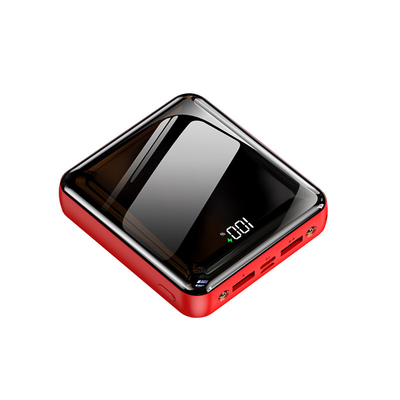 Casun Mini power bank 10000mAh portable fast charging powerbank with cable digital power display