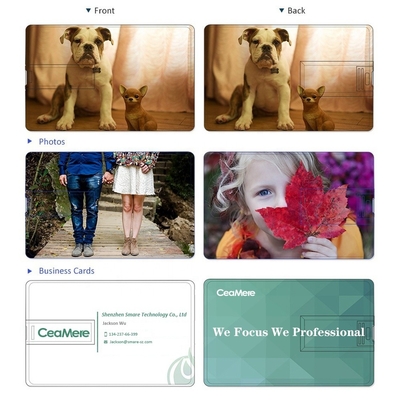 Hot Selling Promotional Credit Card USB Flash Drive with Full Color Printing, Best Promotion Gift