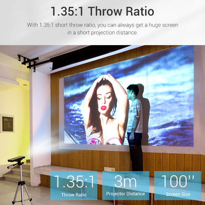 Best Selling Android DLP Video Projector DLP 4K Smart Portable Short Throw Multimedia Mini Pocket Projector