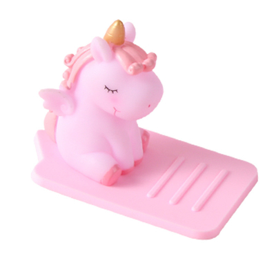 Customized Multi-Functional 3D Cartoon PVC Mobile Phone Holder, Lazy Man Phone Bracket