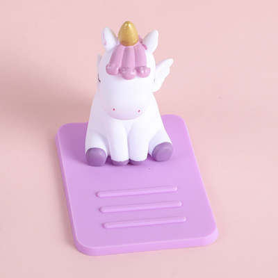 Customized Multi-Functional 3D Cartoon PVC Mobile Phone Holder, Lazy Man Phone Bracket