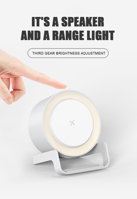 4 in 1 Multi-Funcational Night Light  Bluetooth Speaker With Wireless Charging and Phone Stand